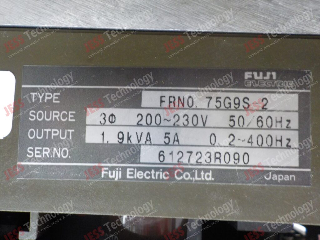 Image #1 of Repair FUJI FRN0. 75G9S Fuji Frenic 5000g9s 612723R090 in Malaysia, Singapore, Thailand, Indonesia