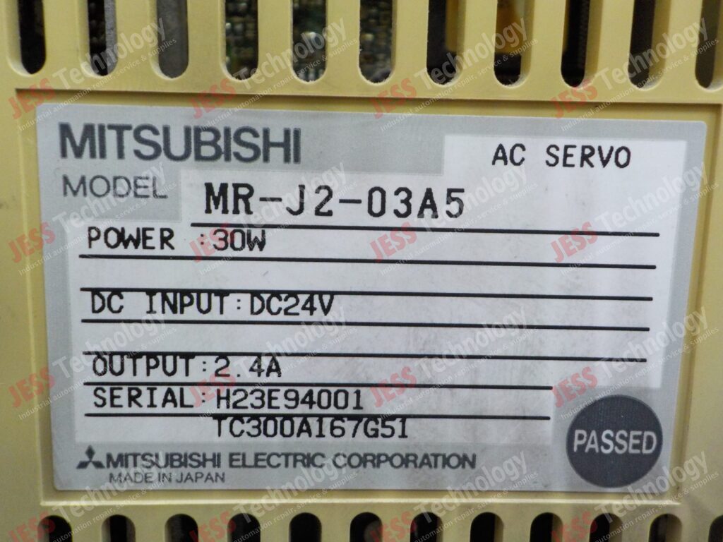 Image #1 of Repair MITSUBISHI MR-J2-03A5 Mitsubishi AC Servo H23E94001 in Malaysia, Singapore, Thailand, Indonesia