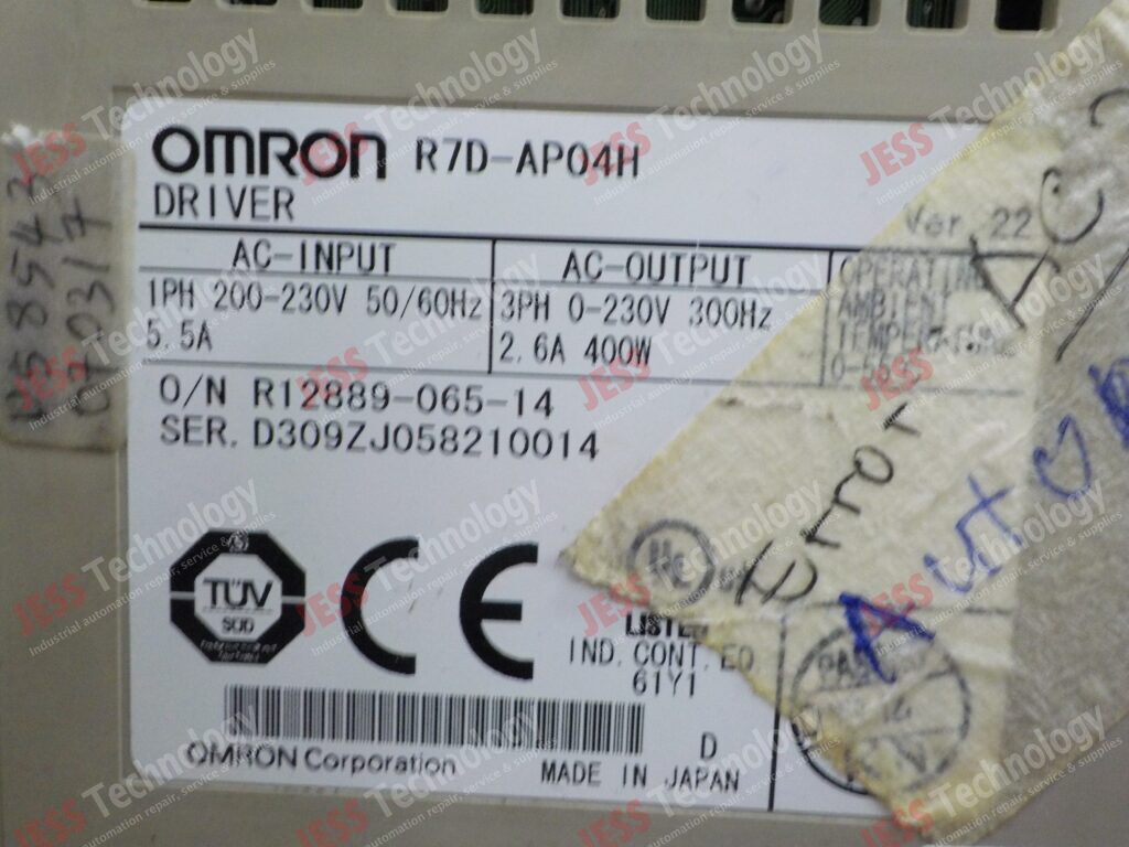 Image #1 of Repair OMRON R7D-AP04H omron drive D309ZJ058210014 in Malaysia, Singapore, Thailand, Indonesia
