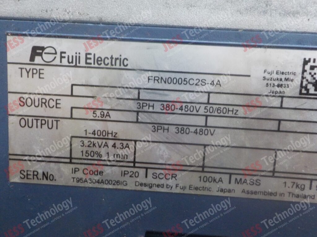Image #1 of Repair FUJI FRN0005C2S-4A Fuji Inverter T95A304A00261G in Malaysia, Singapore, Thailand, Indonesia