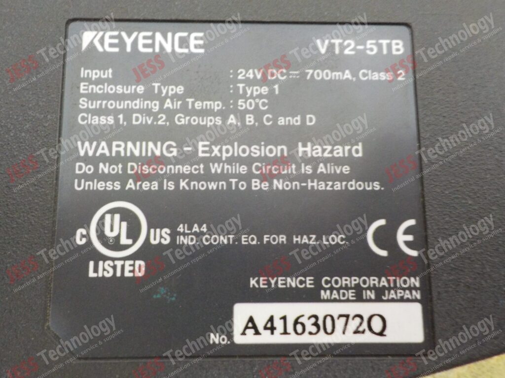 Image #1 of Repair KEYENCE VT2-5TB Keyence Touch Screen A4163072Q in Malaysia, Singapore, Thailand, Indonesia