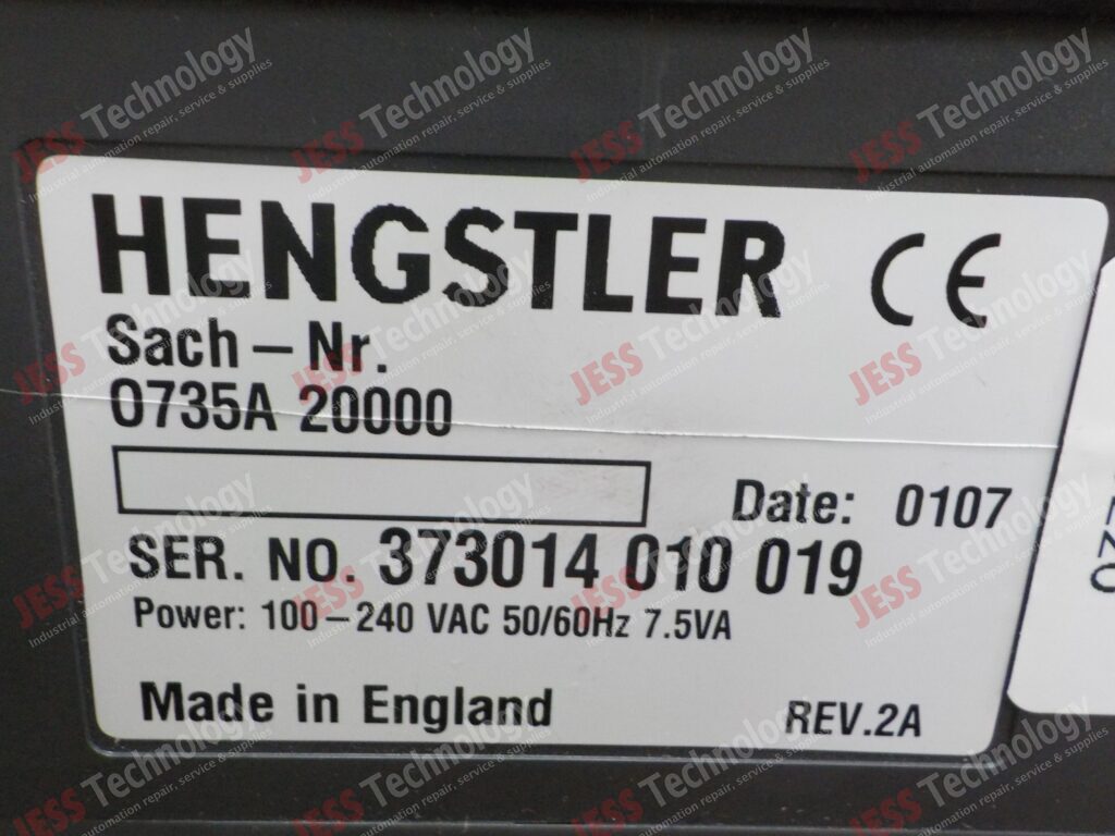 Image #1 of Repair HENGSTLER SACH-NR Hengstler controller 373014010019 in Malaysia, Singapore, Thailand, Indonesia