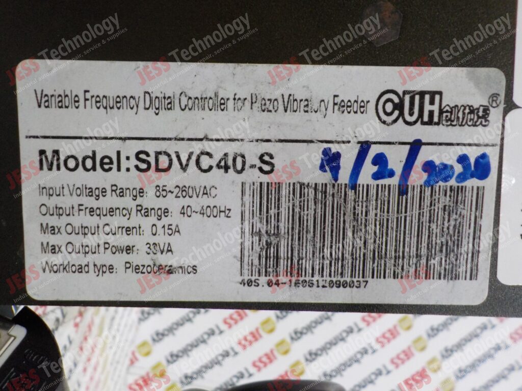 Image #1 of Repair CUH SDVC40-S Variable Frequency Digital Controller 04-160612090037 in Malaysia, Singapore, Thailand, Indonesia