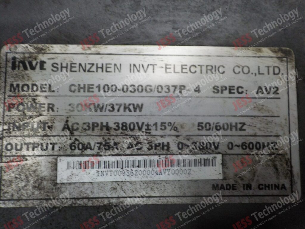 Image #1 of Repair INVT CHE100-030G/037P-4 INVT inverter (with keypad) - in Malaysia, Singapore, Thailand, Indonesia