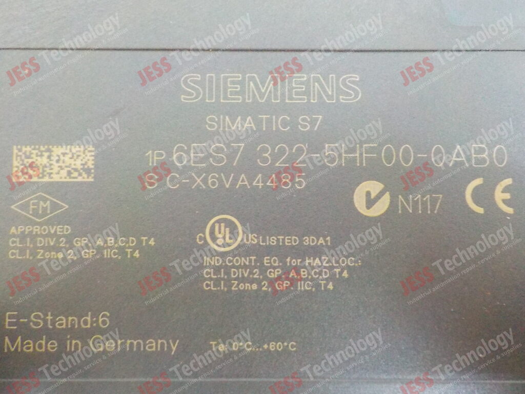 Image #1 of Repair SIEMENS 6ES7322-5HF00-0AB0 C-X6VA4485 in Malaysia, Singapore, Thailand, Indonesia