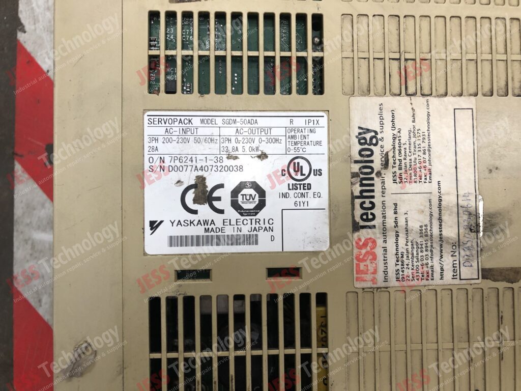 Image #4 of Repair YASKAWA SGDM-50ADA YASKAWA INVERTER D0077A407320038 in Malaysia, Singapore, Thailand, Indonesia