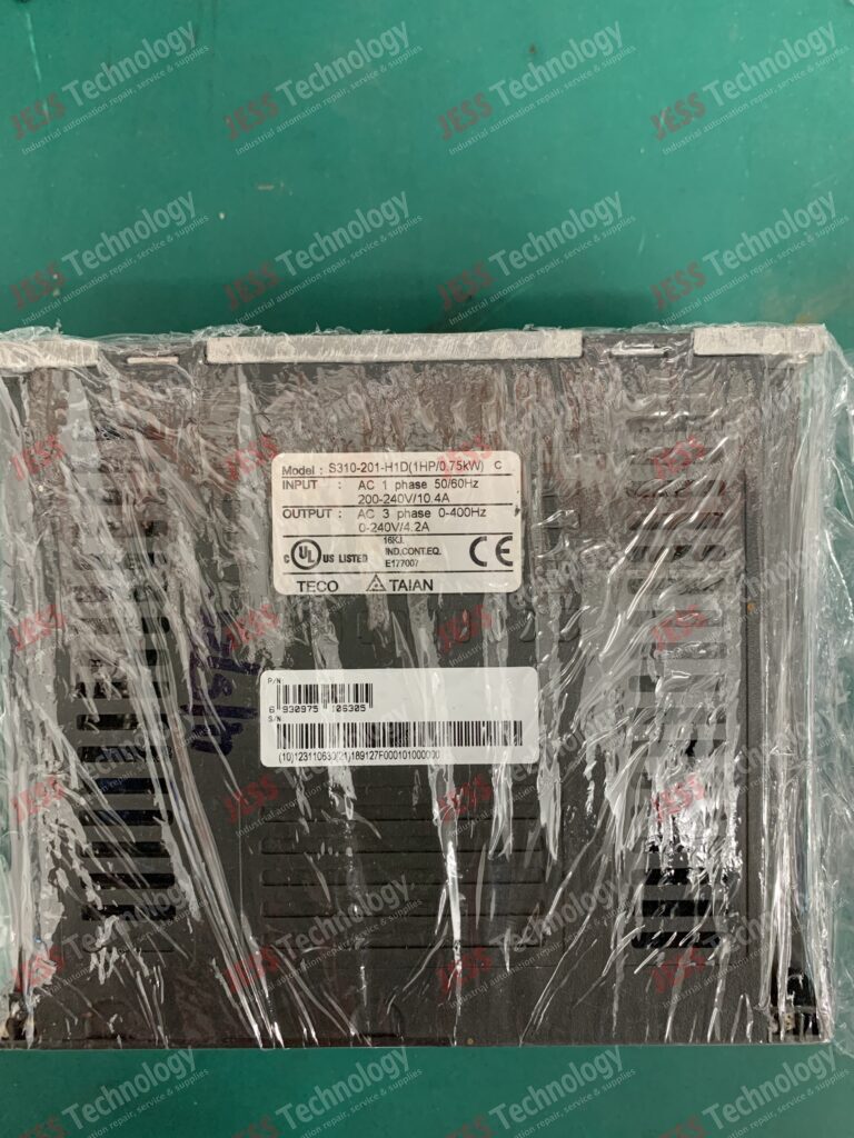 Image #3 of Repair TECO S310-201-H1D TECO SERVO DRIVE 123110630(21)189127F000101000000 in Malaysia, Singapore, Thailand, Indonesia