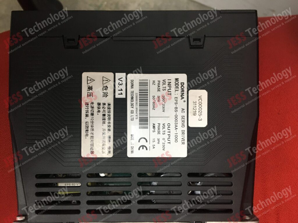 Image #3 of Repair DORNA EPS-BS-0003AA-1000 DORNA AC SERVO 22B00030218A84F079 in Malaysia, Singapore, Thailand, Indonesia
