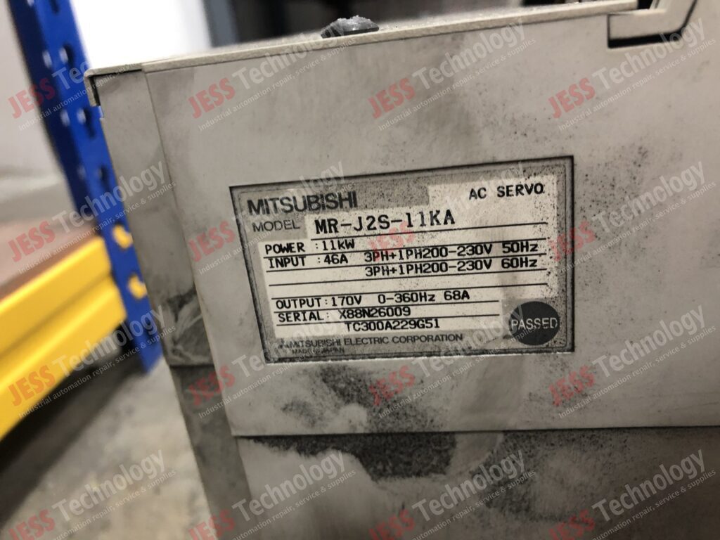Image #3 of Repair MITSUBISHI MR-J2S-11KA MITSUBISHI AC SERVO X88N26009 in Malaysia, Singapore, Thailand, Indonesia
