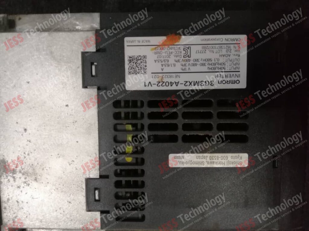 Image #3 of Repair OMRON 3G3MC2-A4022-V1 Omron inverter, model no: 3G3MC2-A4022-V1, sn: 16213871007288 16213871007288 in Malaysia, Singapore, Thailand, Indonesia