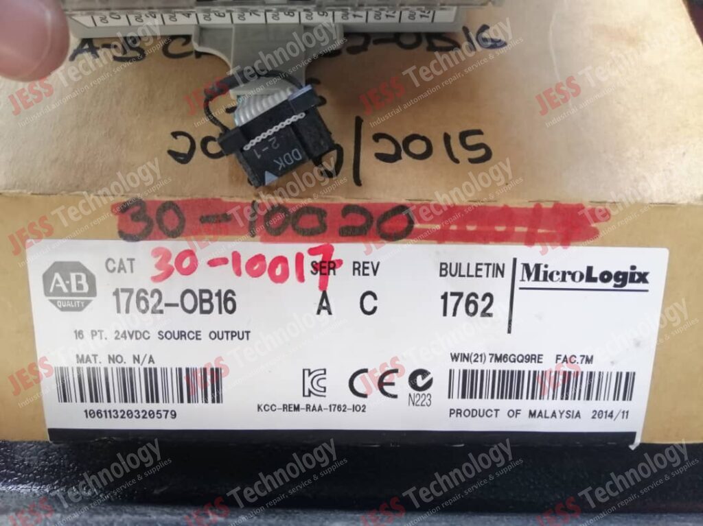 Image #4 of Repair ALLEN BRADLEY 1762-OB16 Allen bradley micro logix, model no: 1762-OB16, sn: 459020-2162 459020-2162 in Malaysia, Singapore, Thailand, Indonesia