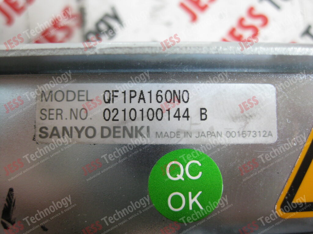Image #3 of Repair SANYO DENKI QF1PA160N0 SANYO DENKI CONTROL UNIT MODEL: QF1PA160N0 S/N: 0210100144 B 0210100144 B in Malaysia, Singapore, Thailand, Indonesia