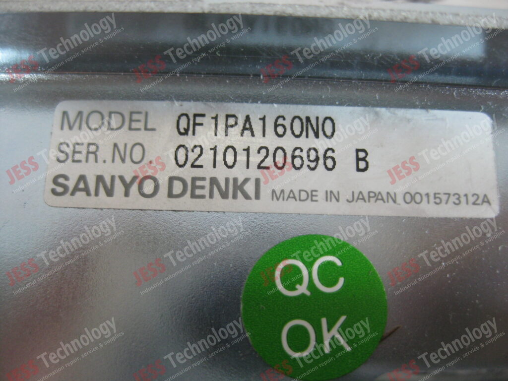 Image #3 of Repair SANYO DENKI QF1PA160N0 SANYO DENKI CONTROL UNIT MODEL: QF1PA160N0 S/N: 0210120696 B 0210120696 B in Malaysia, Singapore, Thailand, Indonesia