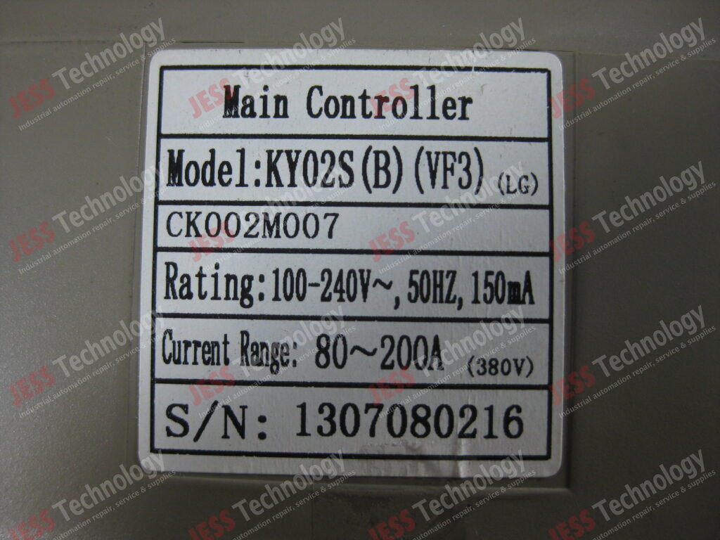 Image #3 of Repair LINGHEIN KY02S (B) (VF3) LINGHEIN MAIN CONTROLLER MODEL: KY02S (B) (VF3) S/N: 1307080216 1307080216 in Malaysia, Singapore, Thailand, Indonesia
