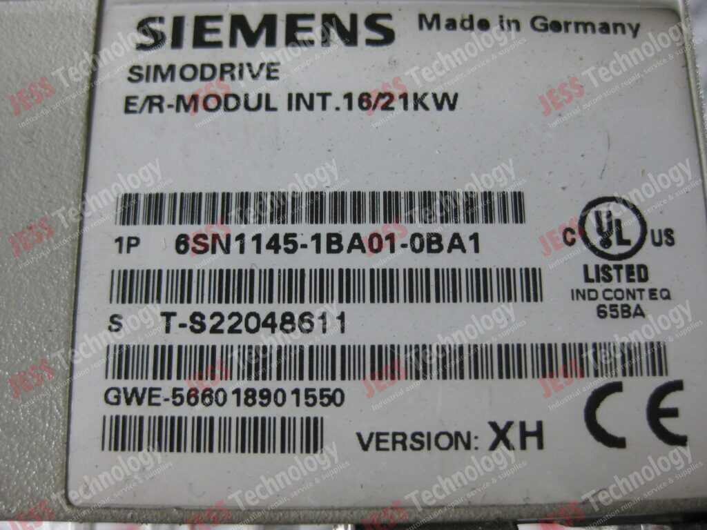 Image #3 of Repair SIEMENS 6SN1145-1BA01-0BA1 SIEMENS SIMODRIVE MODEL: 6SN1145-1BA01-0BA1 S/N: T-S22048611 T-S22048611 in Malaysia, Singapore, Thailand, Indonesia