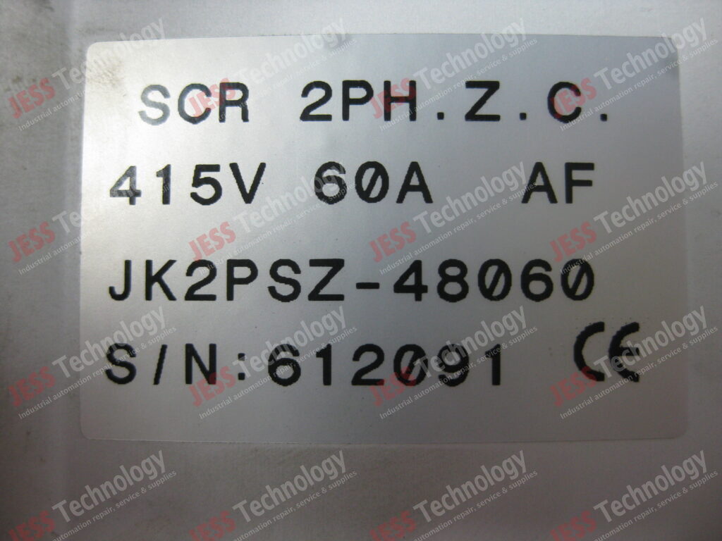 Image #3 of Repair - JK2PSZ-48060 THYRISTOR POWER REGULATOR MODEL NO : JK2PSZ-48060 SERIAL NO : 612091 612091 in Malaysia, Singapore, Thailand, Indonesia