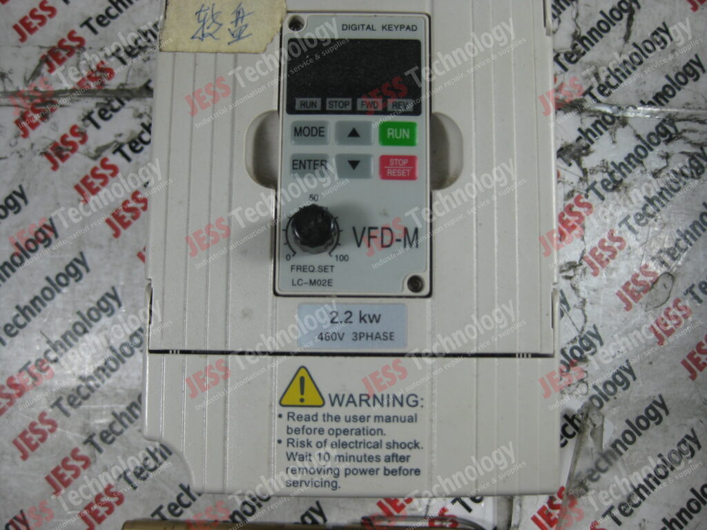 Image #1 of Repair DELTA DRIVE VFD022M43B Brand: Delta Inverter Model: VFD022M43B S/N: 022M43B4S61806506 022M43B4S61806506 in Malaysia, Singapore, Thailand, Indonesia