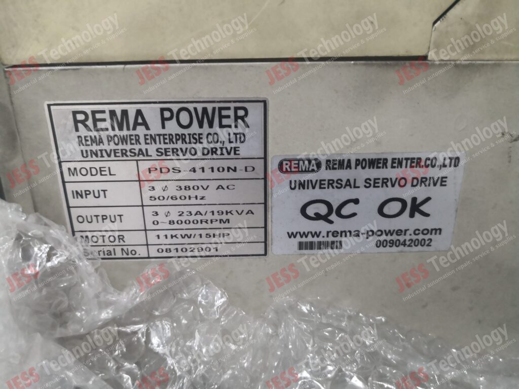 Image #3 of Repair REMA PDS-4110N-D REMA POWER SERVO DRIVE 08102901 in Malaysia, Singapore, Thailand, Indonesia
