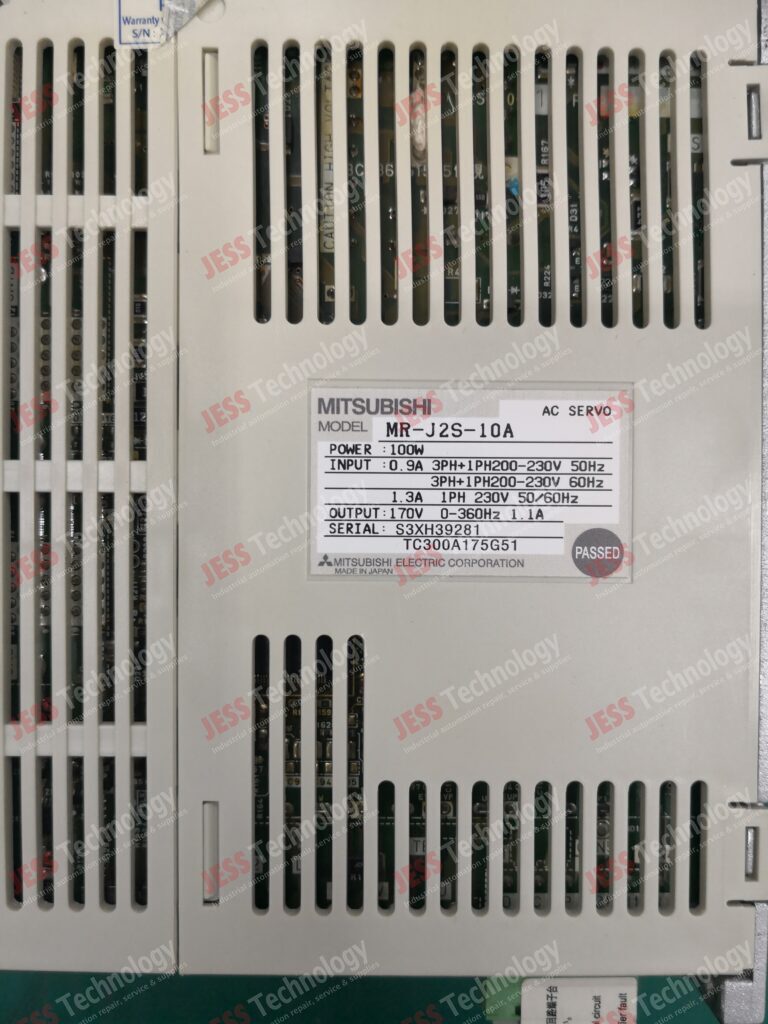 Image #3 of Repair MITSUBISHI MR-J2S-10A Mitsubishi AC Servo S3XH39281 in Malaysia, Singapore, Thailand, Indonesia