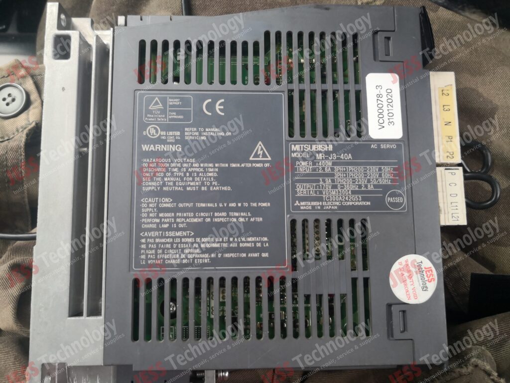Image #4 of Repair MITSUBISHI MR-J3-40A Mitsubishi AC Servo V05M33004 in Malaysia, Singapore, Thailand, Indonesia