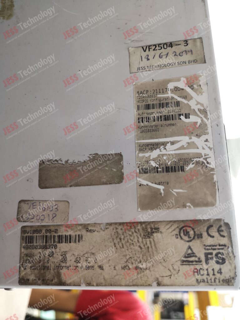 Image #3 of Repair ACOPOS 8V1090.00-2 Acopos 1090 48080388370 in Malaysia, Singapore, Thailand, Indonesia