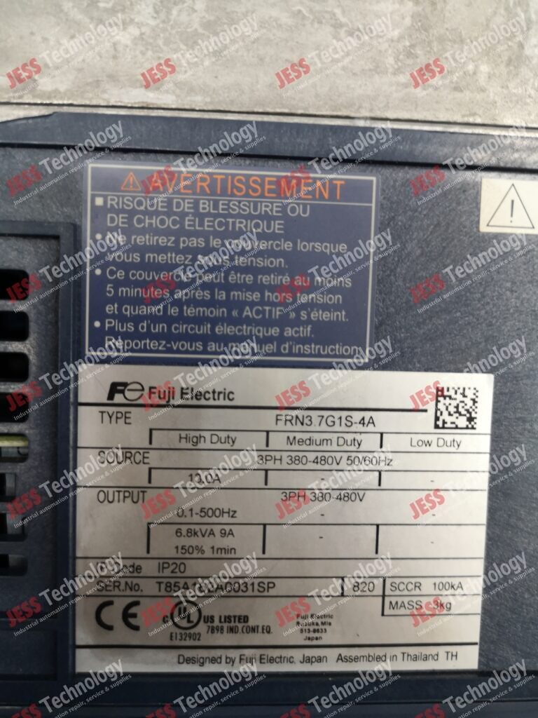 Image #4 of Repair FUJI ELECTRIC FRN3.7G1S-4A Fuji frenic inverter T85A162A0031SP in Malaysia, Singapore, Thailand, Indonesia