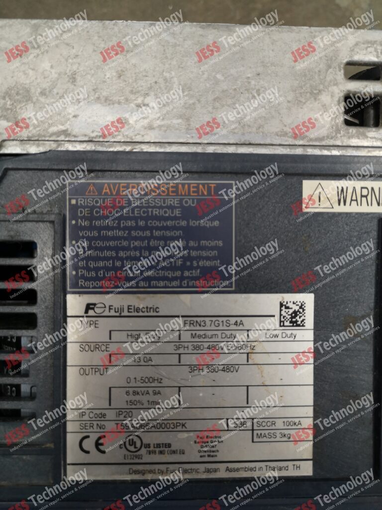 Image #3 of Repair FUJI ELECTRIC FRN3.7G1S-4A Fuji frenic inverter T59A066A0003PK in Malaysia, Singapore, Thailand, Indonesia