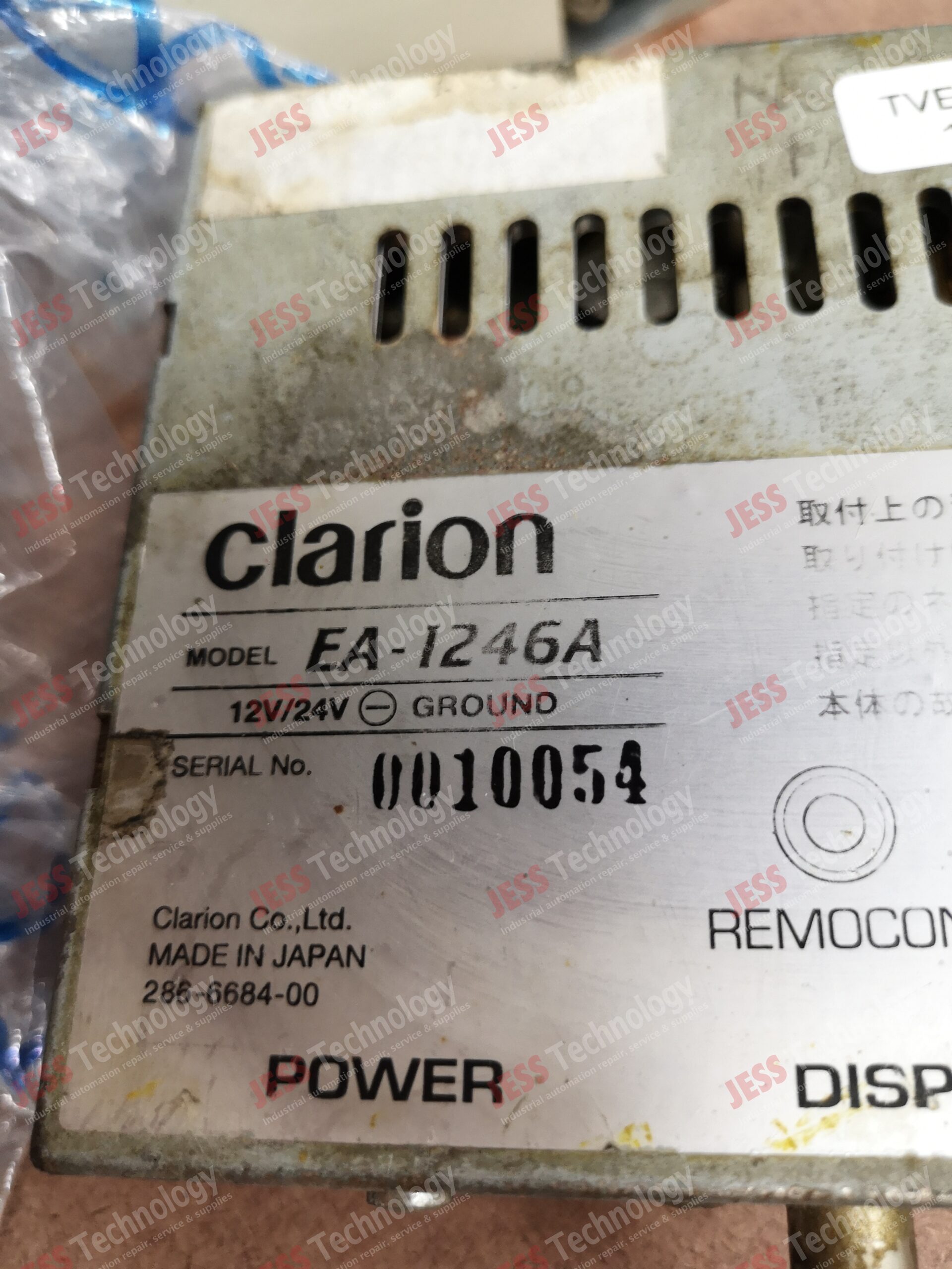 JESS Repair Service in Malaysia Repair CLARION Clarion power supply