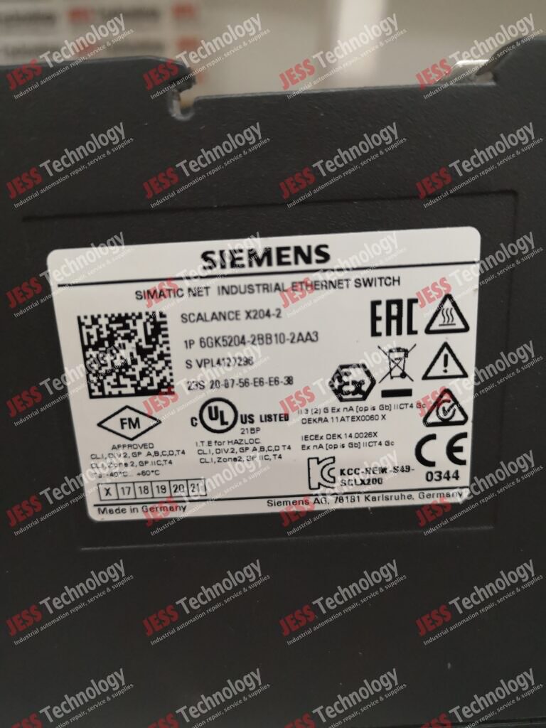Image #3 of Repair SIEMENS 6GK5204-2BB10-2AA3 Siemens scalance X204-2 VPL4127296 in Malaysia, Singapore, Thailand, Indonesia