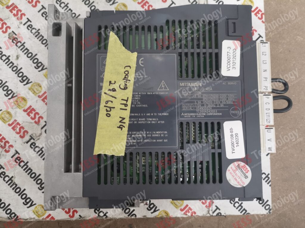 Image #4 of Repair MITSUBISHI MR-J3-40A Mitsubishi servo drive V04N30024 in Malaysia, Singapore, Thailand, Indonesia