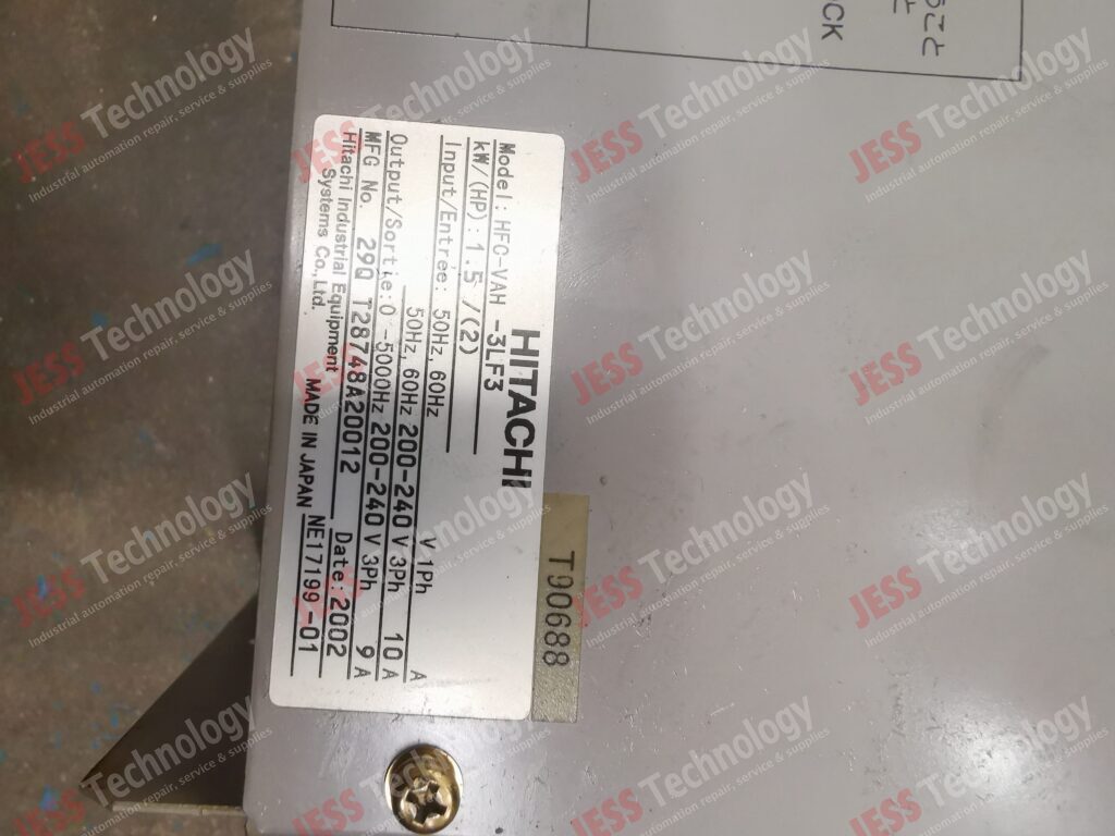 Image #3 of Repair HITACHI HFC-VAH-3LF3 Hitachi inverter 29Q T28748A20021 in Malaysia, Singapore, Thailand, Indonesia