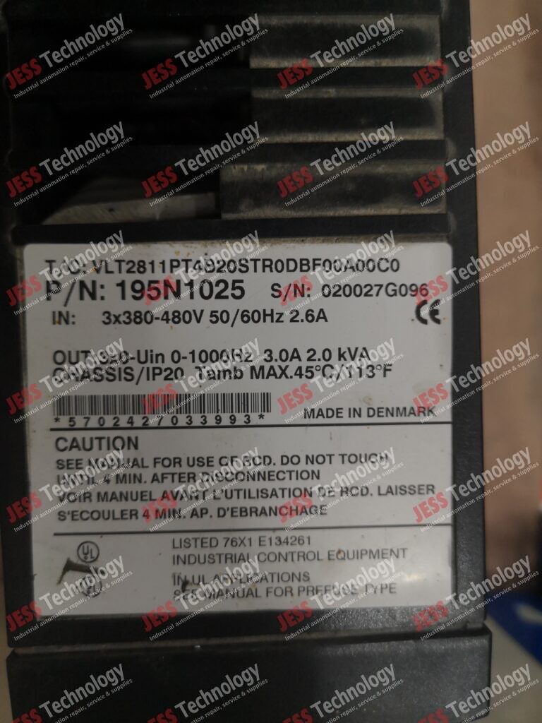 Image #4 of Repair DANFOSS 195N1025 Danfoss vlt 2800 020027G096 in Malaysia, Singapore, Thailand, Indonesia