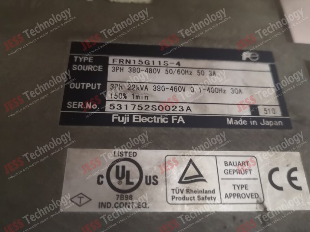 Image #4 of Repair FUJI ELECTRIC FRN15G11S-4 Fuji frenic inverter 5000G11 531752SOO23A in Malaysia, Singapore, Thailand, Indonesia