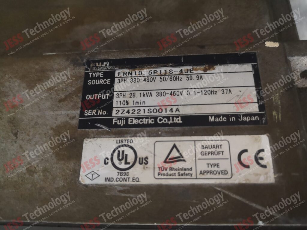 Image #3 of Repair FUJI ELECTRIC FRN18.5P11S-4JF Fuji frenic 5000P11 2Z4221S0014A in Malaysia, Singapore, Thailand, Indonesia