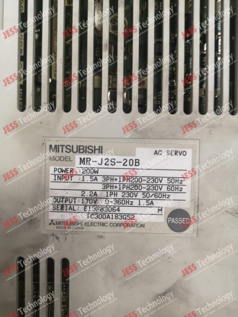 Image #3 of Repair MITSUBISHI MR-J2S-20B Mitsubishi AC servo drive GATE PASS : CBP113577 E13P83064 in Malaysia, Singapore, Thailand, Indonesia