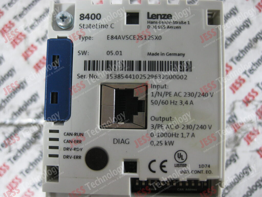 Image #3 of Repair LENZE E84AVSCE2512SX0 LENZE SERVOPACK 0.25KW MOEL: E84AVSCE2512SX0 S/N: 1538544102529632000002 1538544102529632000002 in Malaysia, Singapore, Thailand, Indonesia