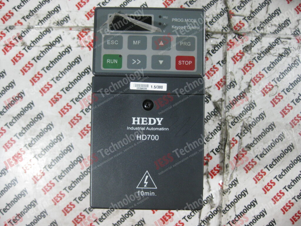 Image #1 of Repair HEDY HD700-40T00150 Brand: Hedy Industrial Automation Control Inverter Model No: HD700-40T00150 S/N: 0203640260 0203640260 in Malaysia, Singapore, Thailand, Indonesia