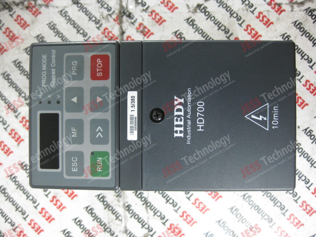 Image #1 of Repair HEDY HD70040T00150 Brand: Hedy Industrial Inverter Model: HD70040T00150 S/N: 02035A0040 02035A0040 in Malaysia, Singapore, Thailand, Indonesia