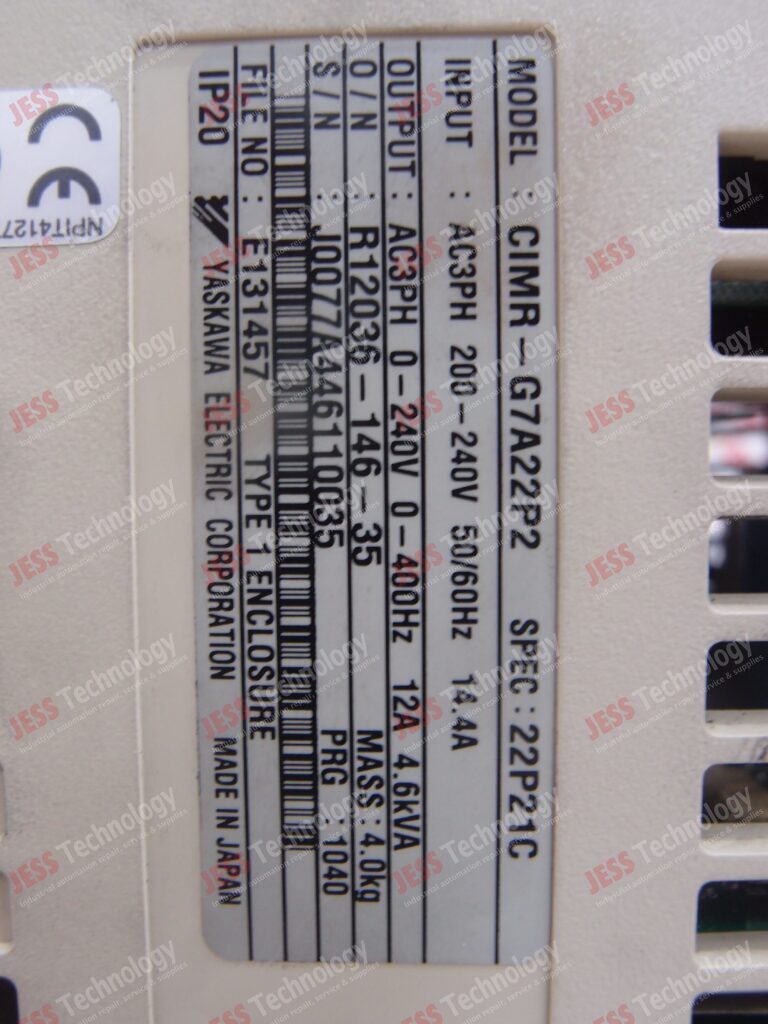 Image #1 of Repair YASKAWA CIMR-G7A22P2 J0077A446110035 in Malaysia, Singapore, Thailand, Indonesia