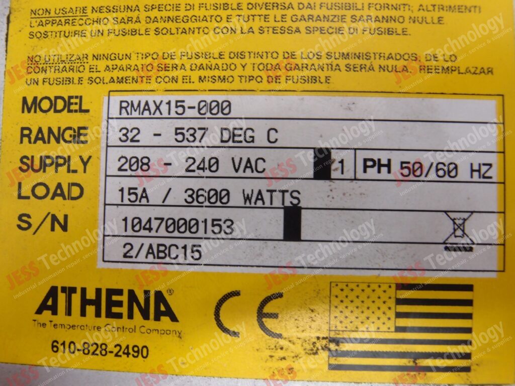 Image #1 of Repair ATHENA RMAX15-000 1116000251 in Malaysia, Singapore, Thailand, Indonesia