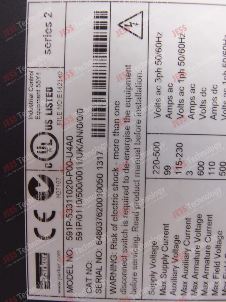 Image #1 of Repair PARKER 591P-53311020-P00-U4A0 648037620010050 1317 in Malaysia, Singapore, Thailand, Indonesia