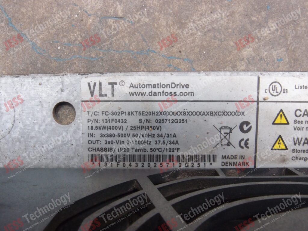 Image #1 of Repair DANFOSS FC-302P18 DANFOSS INVERTER 18.5KW 025712G251 in Malaysia, Singapore, Thailand, Indonesia