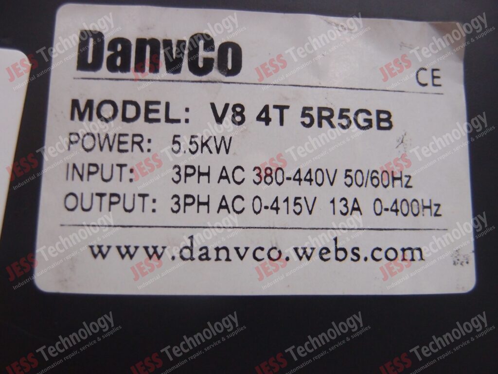 Image #1 of Repair DANVCO V8 4T 5R5GB DANVCO INVERTER 5.5kW - in Malaysia, Singapore, Thailand, Indonesia