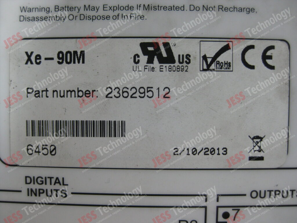 Image #1 of Repair Ingersoll Rand Xe-90M Brand: Ingersoll Rand Touch Panel (TJC7055) Model: Xe-90M Serial No: 6450 6450 in Malaysia, Singapore, Thailand, Indonesia