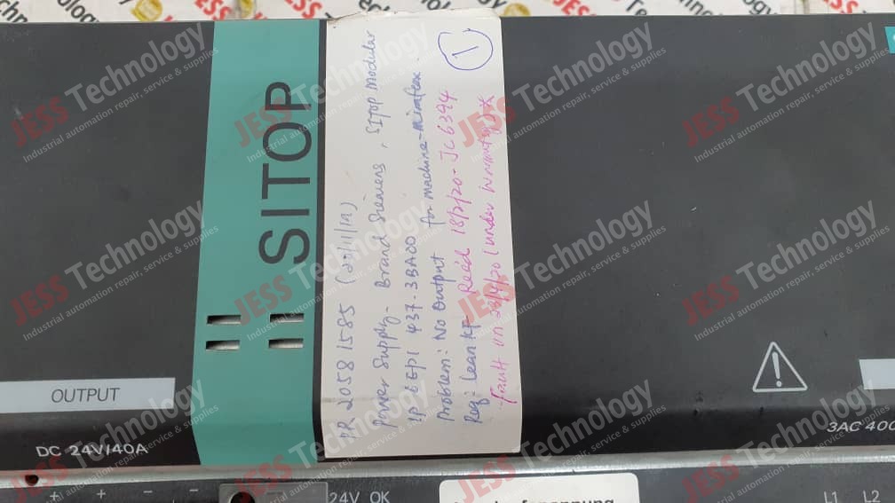 Image #4 of Repair SIEMENS SITOP MODULAR 6EP1437-3BA00 SIEMENS SITOP MODULAR POWER SUPPLY Q6E9A4GTRFQ in Malaysia, Singapore, Thailand, Indonesia