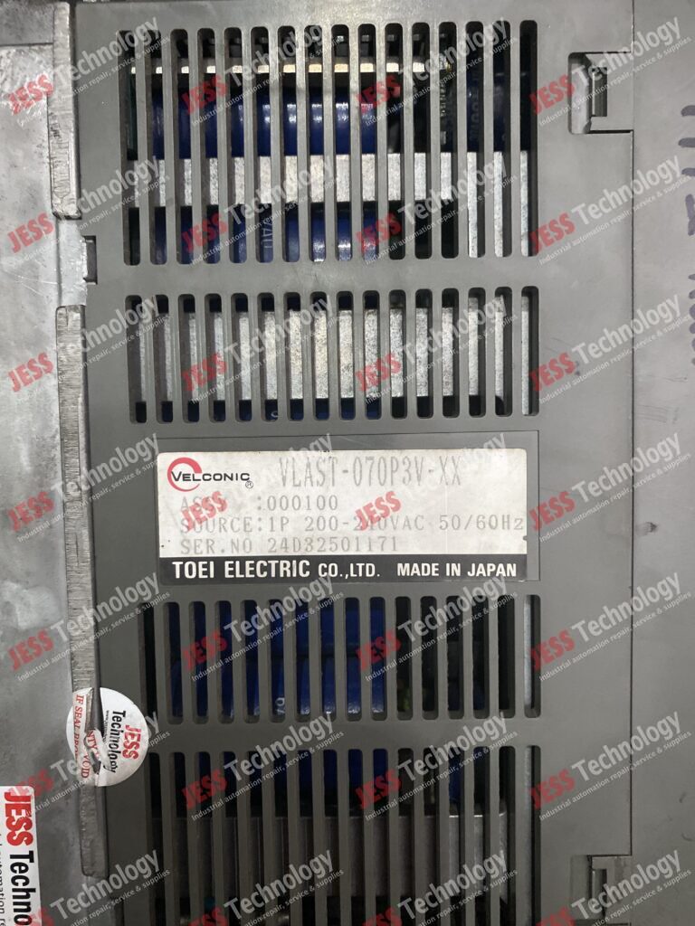 Image #3 of Repair TOEI ELECTRIC VLAST-070P3V-XX Brand: Toei Electric Inverter UW JE00242 Model: VLAST-070P3V-XX S/N: 24D32501171 24D32501171 in Malaysia, Singapore, Thailand, Indonesia