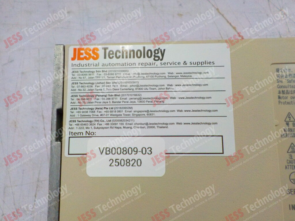 Image #2 of Repair YASKAWA SGD7S-180A00A002 yaskawa servopack D0165E442610005 in Malaysia, Singapore, Thailand, Indonesia