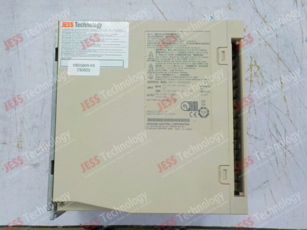 Image #1 of Repair YASKAWA SGD7S-180A00A002 yaskawa servopack D0165E442610005 in Malaysia, Singapore, Thailand, Indonesia
