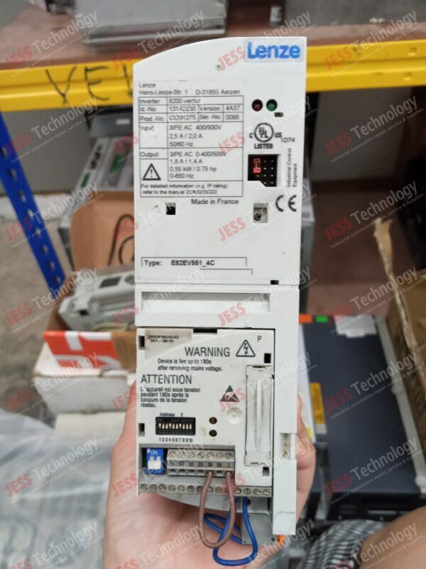Image #4 of Repair LENZE E82EV551_4C Lenze Inverter 0095 in Malaysia, Singapore, Thailand, Indonesia