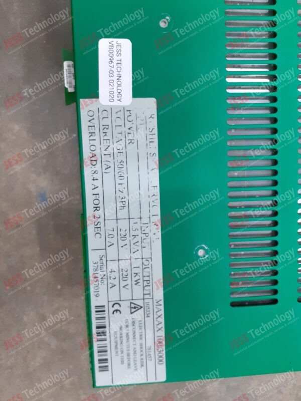 Image #3 of Repair MAXAX 100 MAXXAX 100/3000 Drive 3781457019 in Malaysia, Singapore, Thailand, Indonesia